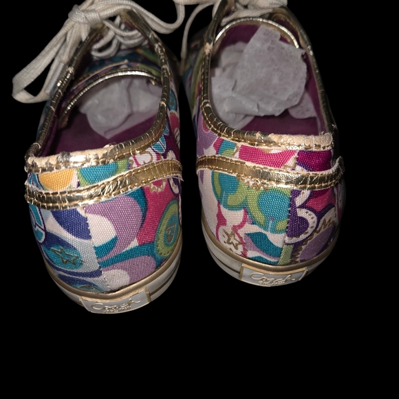 Coach Pop "C" 1941  Barett Sneakers sz 9 1/2 - Picture 3 of 6